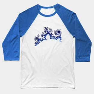 Fractal Cascade Baseball T-Shirt